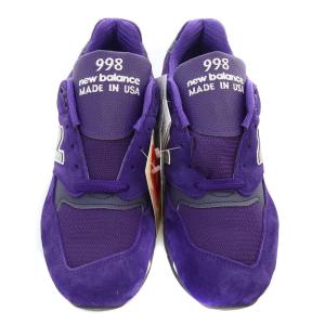New Balance U998TE MADE IN USA スニーカー 28cm パープル