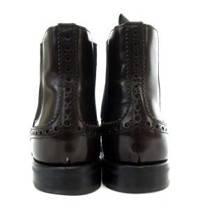 Church's KETSBY ケツビー ウィングチップ サイドゴアブーツ ショート 36 23.0cm ダークブラウン