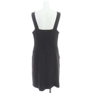 FENDI ジーンズ JEANS ジャージー素材 ジャンスカ I42 L ダークブラウン