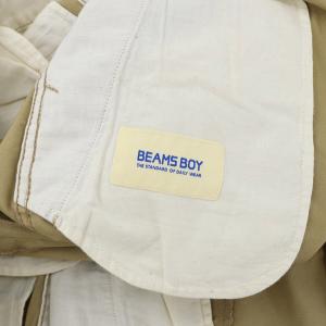 BEAMS BOY 24SS ミリタリー チノパンツ ストレート 1 M ベージュ 13-24-0283-791
