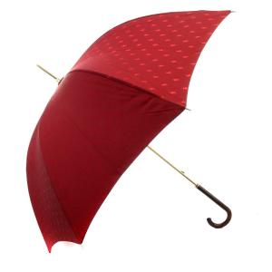 RALPH LAUREN 傘 長傘 雨傘 ポニー総柄 アンブレラ 赤