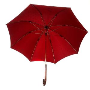 RALPH LAUREN 傘 長傘 雨傘 ポニー総柄 アンブレラ 赤