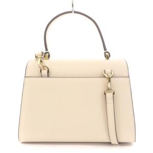 SNIDEL バリエワンハンドバッグ ショルダー 2way フェイクレザー アイボリー