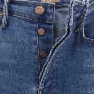 MOTHER THE TOMCAT ROLLER FRAY デニムパンツ ジーンズ ボタンフライ カットオフ 26 S 紺 ネイビー