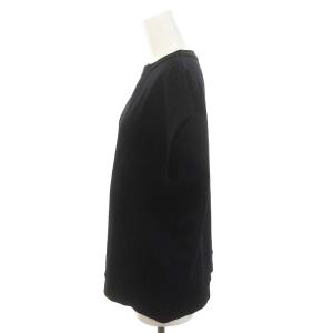 HAVERSACK コットンクルーネックノースリーブプルオーバー カットソー 1 S 黒 ブラック