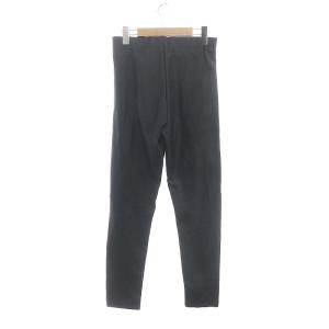 ELENDEEK FAUX LEATHER LEGGINGS レギンスパンツ レギパン スキニーパンツ フェイクレザー ストレッチ 02 黒