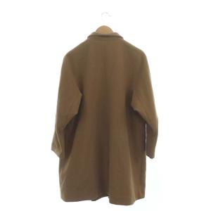 suzukitakayuki ウールスタンドカラーコート アウター ロング 0 キャメル