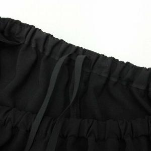 Plage 24SS Dry Twill Relax パンツ 34 XS 黒 ブラック