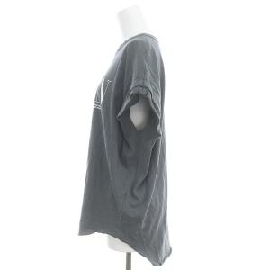 L'Appartement 24SS T-SHIRT Tシャツ クルーネック プルオーバー グレー /SY OS
