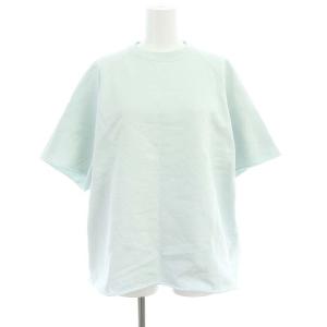 × ロンハーマン Ron Herman 24SS カットオフスウェット トレーナー 半袖 XS 水色 アイスブルー