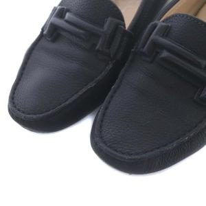 TOD'S ドライビングシューズ ローファー 35.5 22.5cm 黒 ブラック