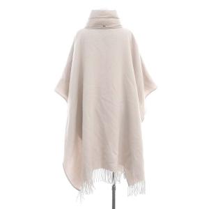 HERNO RESORT ポンチョコート F ピンクベージュ