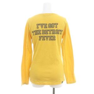 HYSTERIC GLAMOUR VIXXXENS pt Uネック ロンT カットソー 長袖 F マスタード 黄