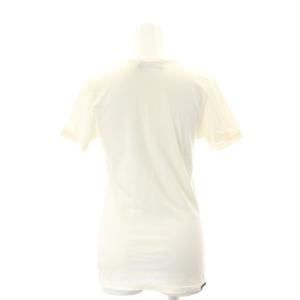 HYSTERIC GLAMOUR Tシャツ カットソー 半袖 プリント ラインストーン コットン F エクリュ マルチカラー