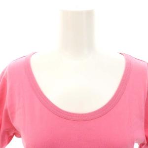 HYSTERIC GLAMOUR GLAMOUR TRAVEL GIRL プリントTシャツ 半袖 プルオーバー F ピンク