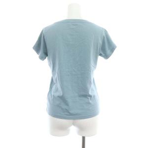 HYSTERIC GLAMOUR ドラムプリントTシャツ カットソー 半袖 F ライトブルー