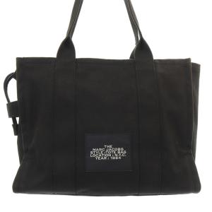 MARC JACOBS THE TOTE BAG トートバッグ ハンドバッグ ロゴ 黒 ブラック 白 ホワイト