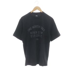 ショートスリーブオゾンダイドレタードティー Tシャツ カットソー 半袖 ロゴ M 黒 ブラック NT32431R