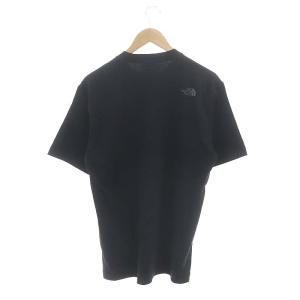 THE NORTH FACE ショートスリーブオゾンダイドレタードティー Tシャツ カットソー 半袖 ロゴ M 黒 ブラック NT32431R