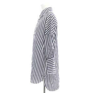 MADISONBLUE 23SS J.BRADLEY CUFF SH L.STRIPE シャツ 01 ネイビー ホワイト