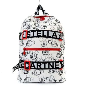 ファンタジア ミッキープリント バッグ リュックサック バックパック ナイロン 白 ホワイト
