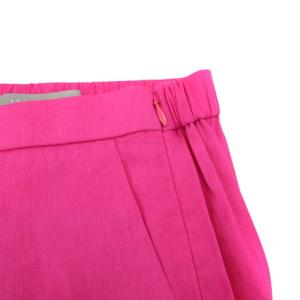 theory luxe 24SS Crisp Linen Maddy パンツ テーパード センタープレス タック イージー リネン