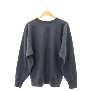 KAPTAIN SUNSHINE 23AW Crewneck Pullover 38 ネイビー