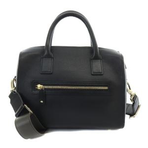 ANYA HINDMARCH カーカー 2WAY ボストンバッグ ブラック