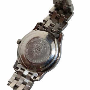 GUCCI 5500L シェリーライン 腕時計 ウォッチ アナログ クォーツ 3針 SS シルバーカラー 文字盤グレー