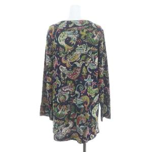 MISSONI 総柄 ニット チュニック 長袖 42 マルチカラー /ES OS