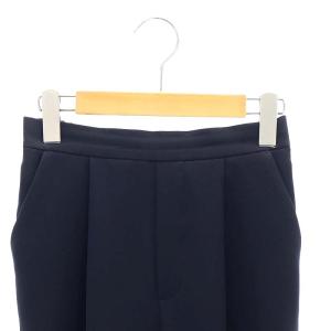 ENFOLD ミリオーネ ゴムジョッパーズ テーパードパンツ タック 34 紺 ネイビー