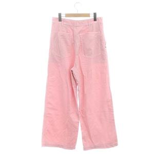 Ron Herman Wide Work Pants ワイドパンツ ワーク ジッパーフライ S ピンク /MI OS SH