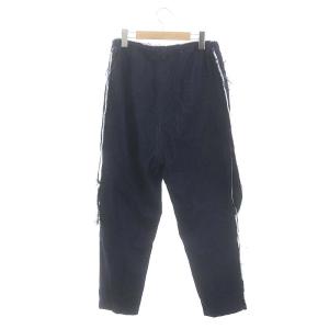 Y's ヨウジヤマモト 脇フラシ布付きパンツ デニムパンツ ワイド ジッパーフライ 1 インディゴブルー