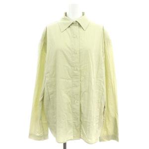 23AW Sidetuck Silky Shirts シャツ 長袖 前開き F ライトグリーン
