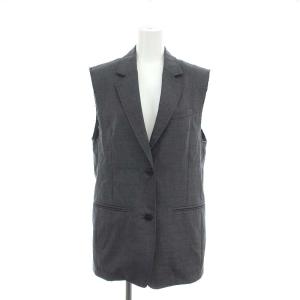 ベスト 23SS Masculine Vest フロントボタン ウール F グレー /YQ OS