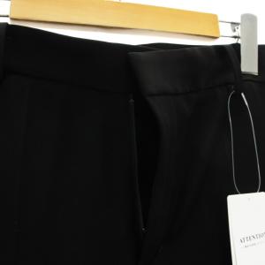 EVERYDAY I LIKE 23SS Cropped クロップドパンツ 34 黒 ブラック