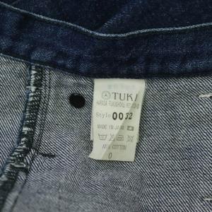 TUKI TYPE3 INDIGO DENIM デニムパンツ ジーンズ クロップド ハイウエスト 0 紺 インディゴ 0032