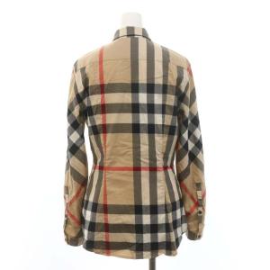 BURBERRY 8019441 ノバチェックシャツ 長袖 S ベージュ