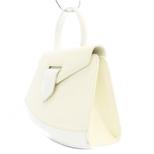 GIVENCHY SACS ハンドバッグ フラップ ロゴ オフホワイト アイボリー