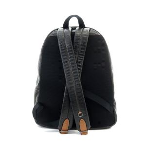 COACH Keith Haring F11706 チャールズ レザー リュック デイバック 黒 ブラック マルチカラー