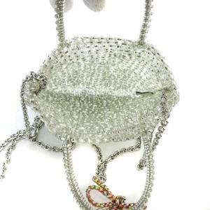 ANTEPRIMA スタンダード ミニアトゥーラ バッグ 2way ハンド ショルダー チャーム付き シルバー