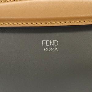 FENDI 8BL124 BY THE WAY MEDIUM バッグ 2way スカーフ付き グレー