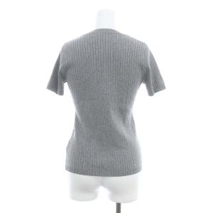 OLD ENGLAND コットンシルクH/Sプルオーバーニット セーター 半袖 F グレー