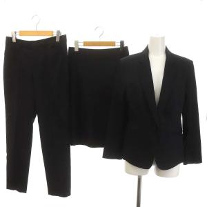 vingt-trois スーツ セットアップ 上下 シングルブレストジャケット ストレートパンツ プリーツスカート ひざ丈
