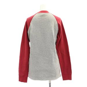 HYSTERIC GLAMOUR Call me tiger ラグランスリーブ プリントスウェット カットソー 長袖 コットン F グレー