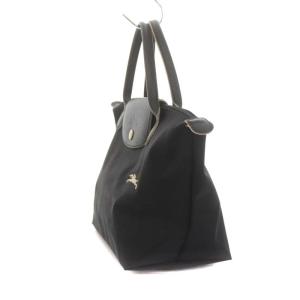 Longchamp ルプリアージュ クラブ トートバッグ 黒 ブラック