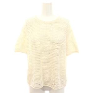24SS Neo Harbor Chain Mesh Crop M ニット カットソー 半袖 リネン S