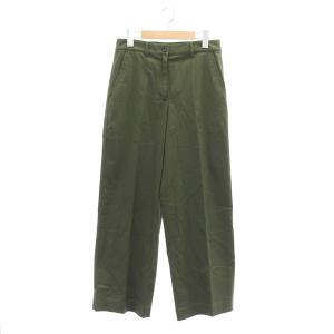 24SS Patton PD CL Trouser T パンツ ワイド ジッパーフライ 00 カーキ