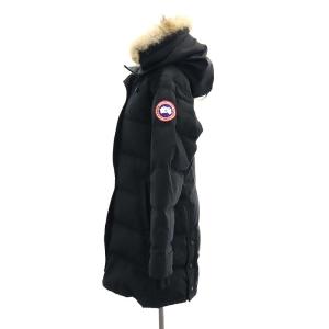 CANADA GOOSE Shelburne Parka ダウンコート フード コヨーテファー M ブラック
