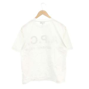 A.P.C. 23SS EDIFICE別注 ロゴプリント オーバーサイズ Tシャツ プルオーバー 半袖 XS 白 ホワイト